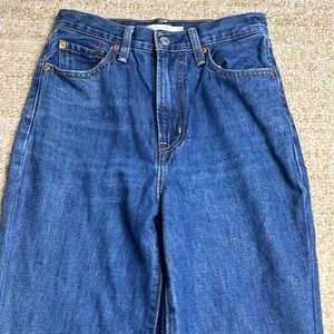 Levi ribcage straight denim S40197